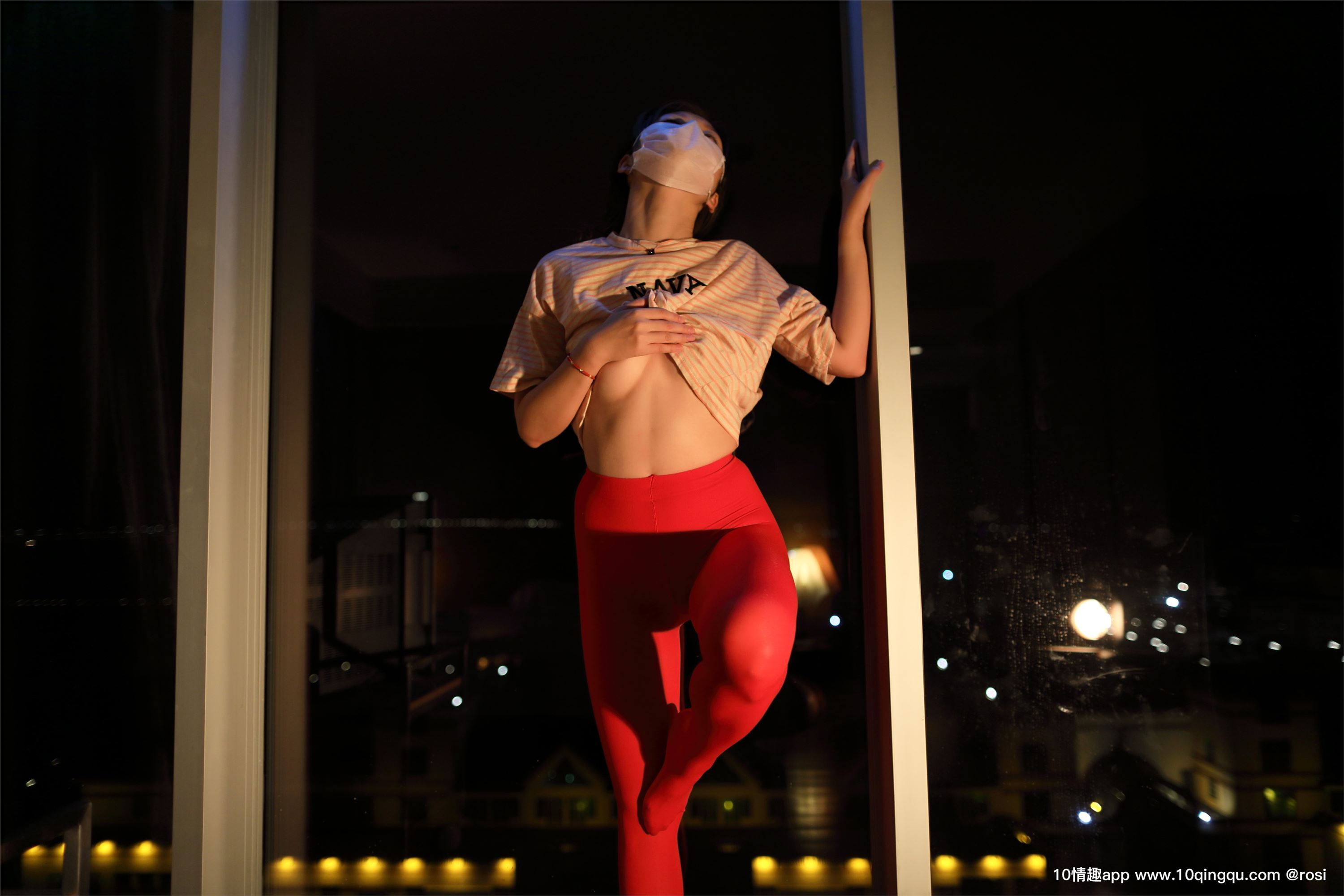 [ROSI写真]口罩系列 2019.04.14 NO.1036